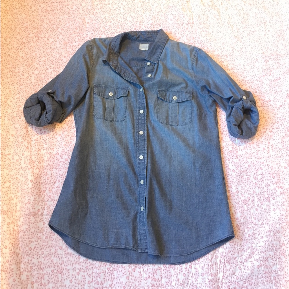 J Crew denim shirt S